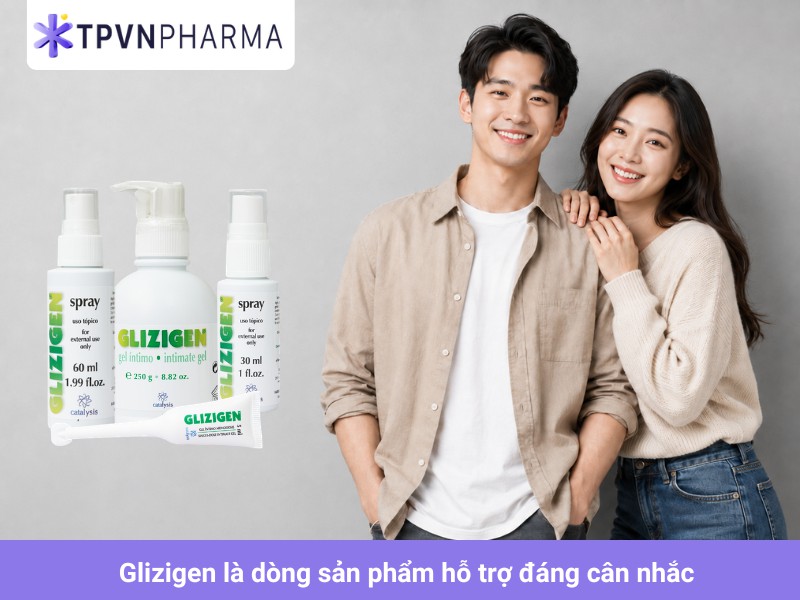Glizigen là lựa chọn đáng tin cây để chăm sóc sức khỏe vùng kín cho nam và nữ