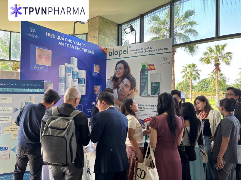 Gian hàng 3S Pharma Việt Nam luôn được các bác sĩ quan tâm và ghé thăm