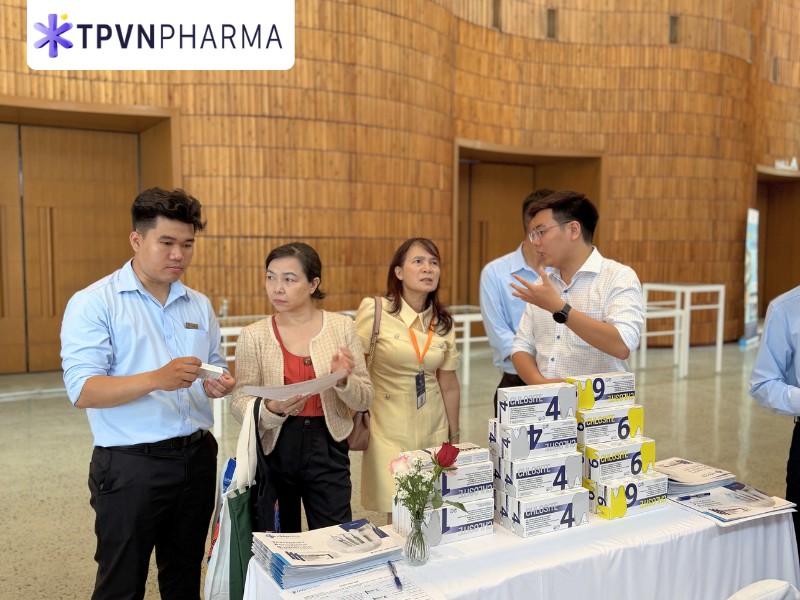Tr&igrave;nh dược vi&ecirc;n tư vấn Closite ở gian h&agrave;ng TPVN Pharma tại HNT4 - 2026