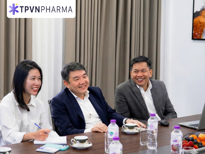 TPVN Pharma chia sẻ th&ocirc;ng tin tới đối t&aacute;c