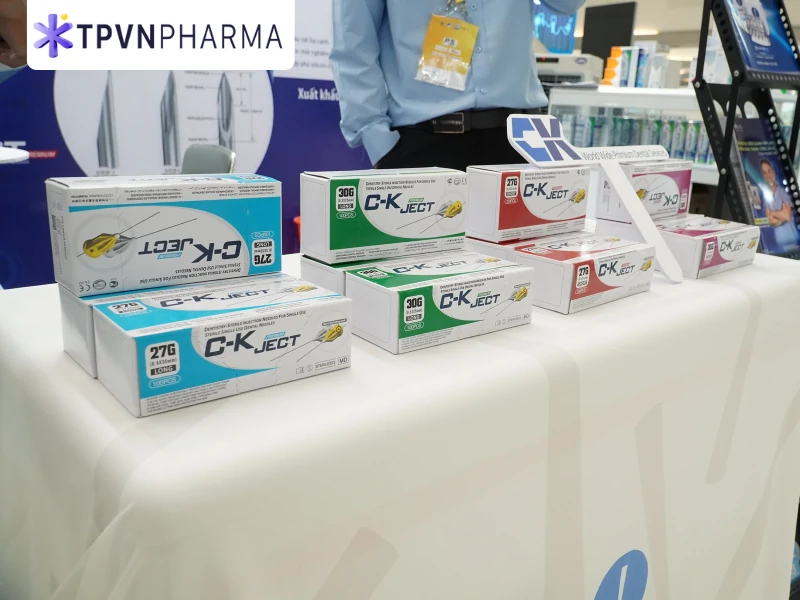 Khu vực trưng bày sản phẩm C-K Ject