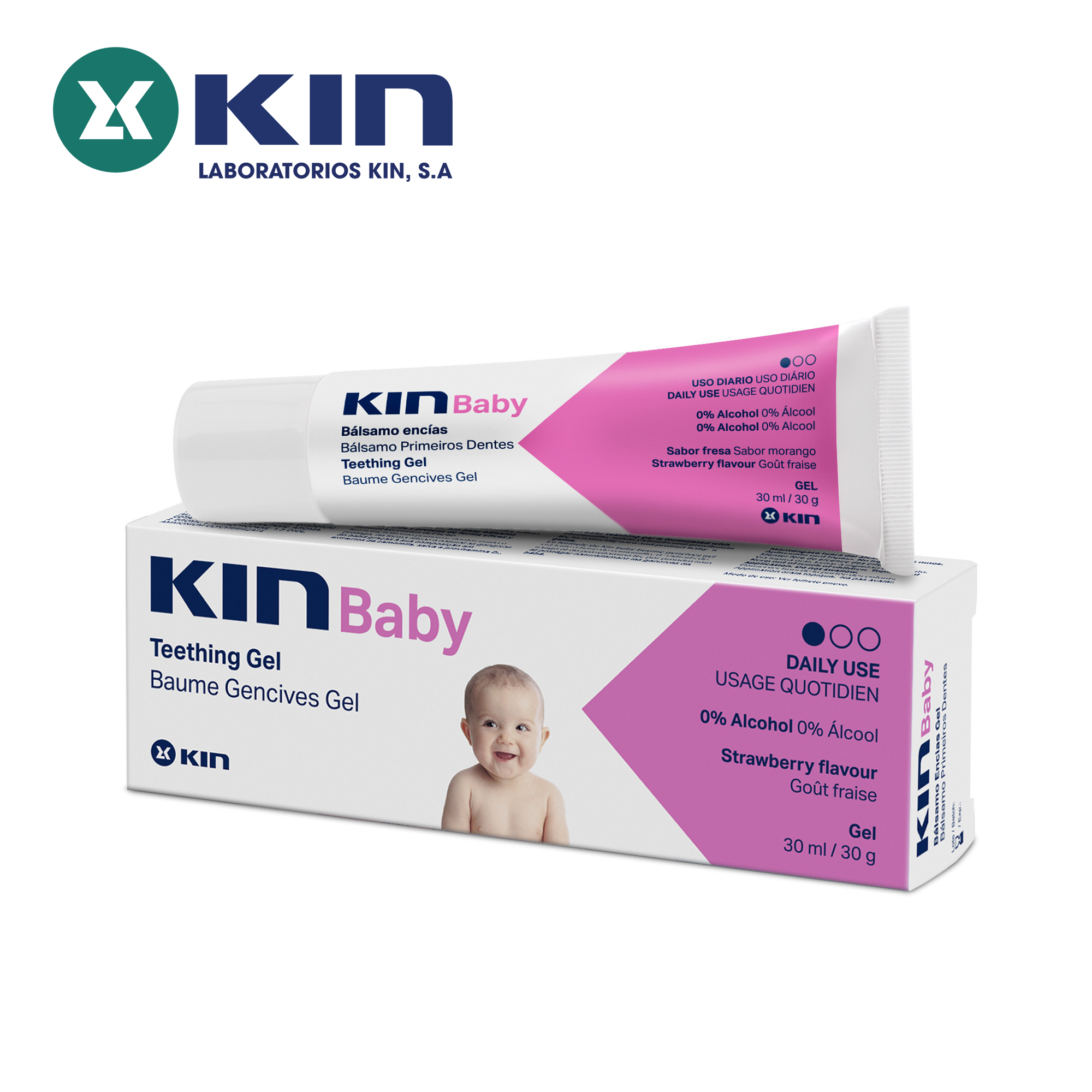 KIN BABY - GEL BÔI LỢI CHỐNG VIÊM LOÉT MIỆNG CHO TRẺ