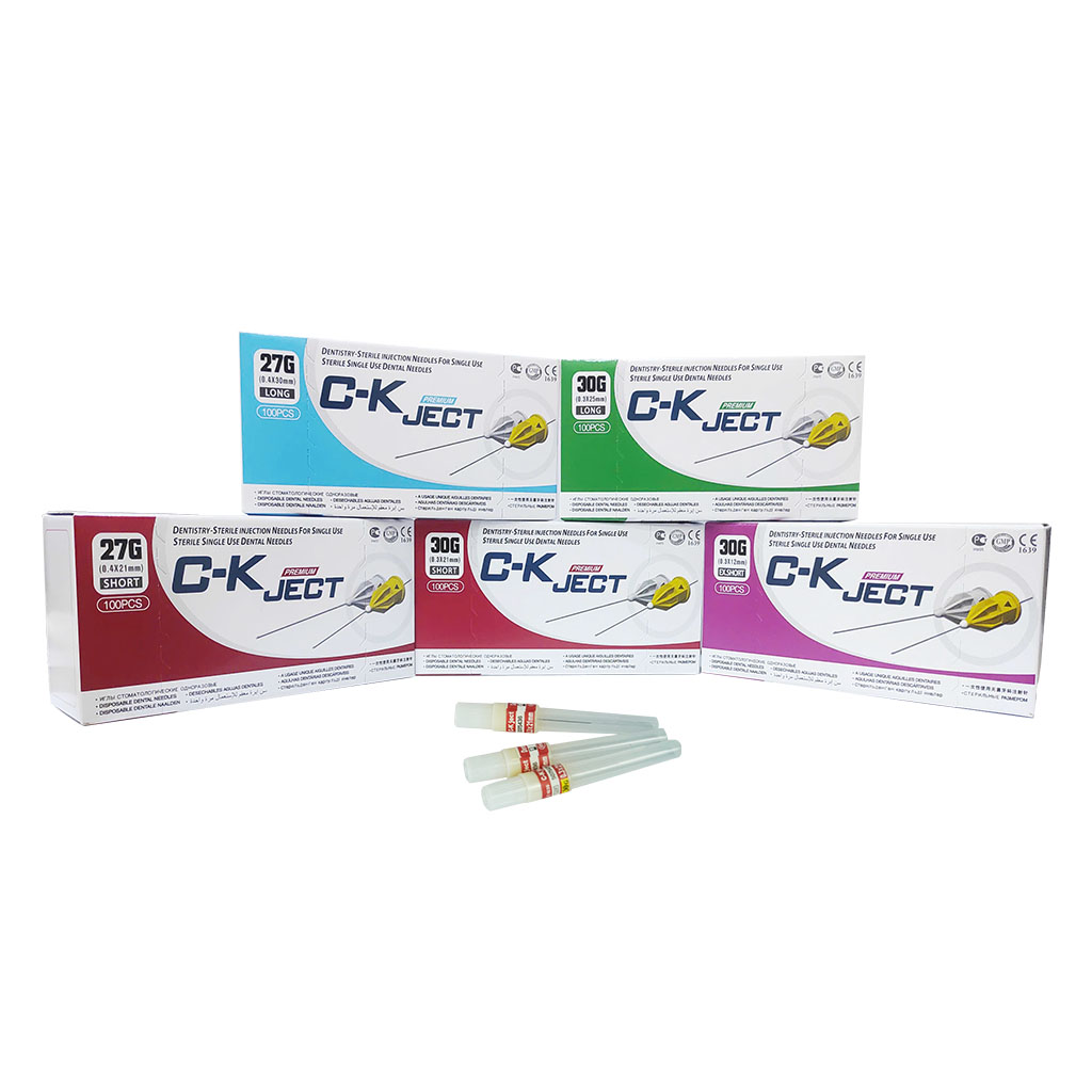 Kim tiêm tê C-K Ject vô trùng dùng một lần ứng dụng trong nha khoa
