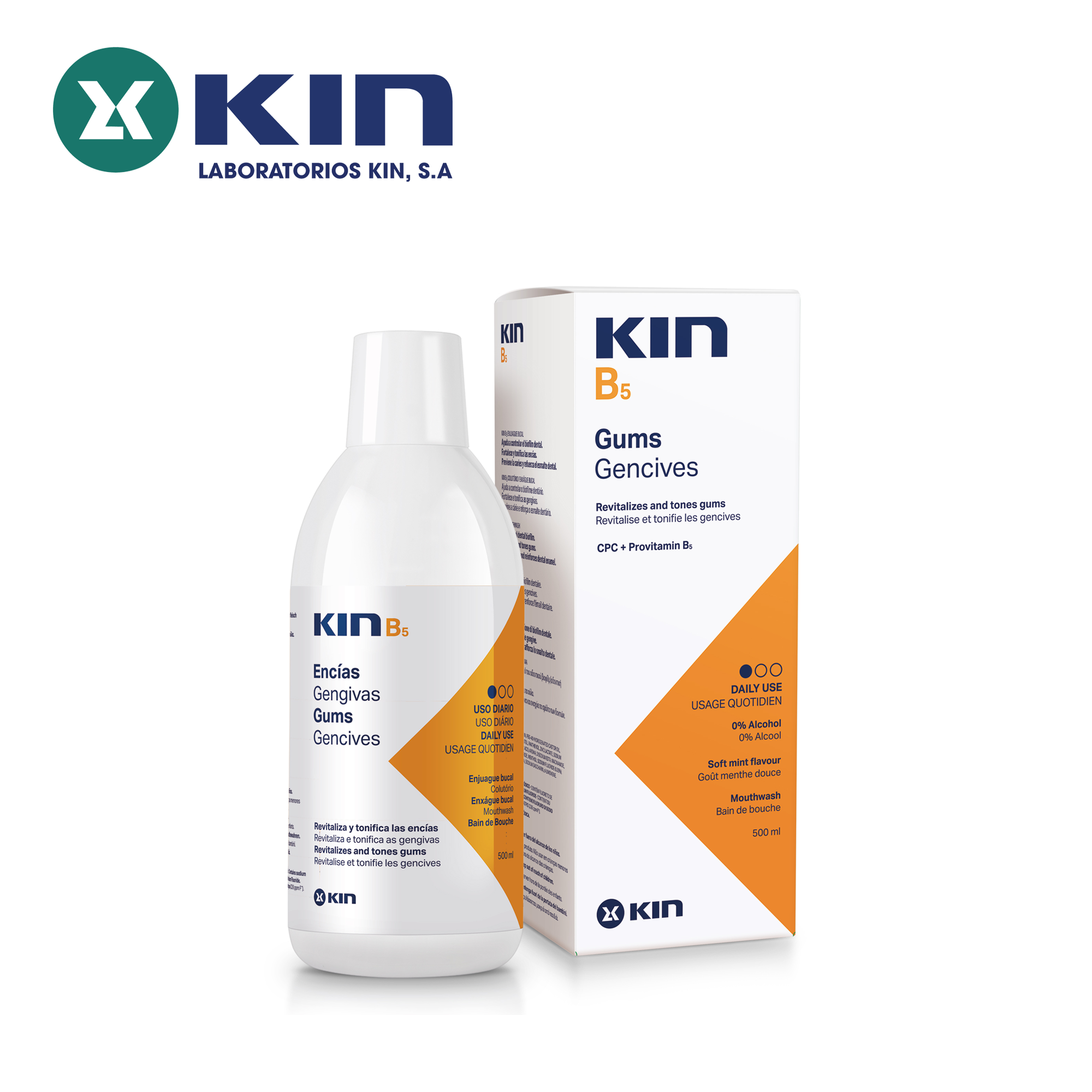 KIN B5 - NƯỚC SÚC MIỆNG CHĂM SÓC RĂNG MIỆNG HÀNG NGÀY