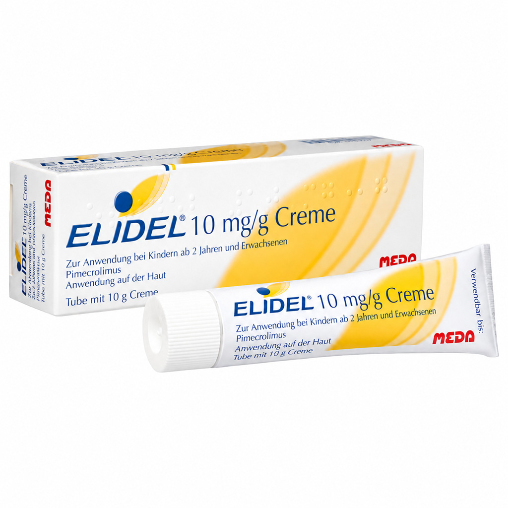 Elidel 10mg/g - Thuốc bôi ngoài da Pimecrolimus 1% không chứa steroid