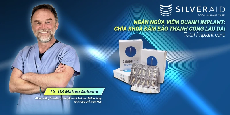 Nhà phát minh SilverPlug - TS. BS. Matteo Antonini