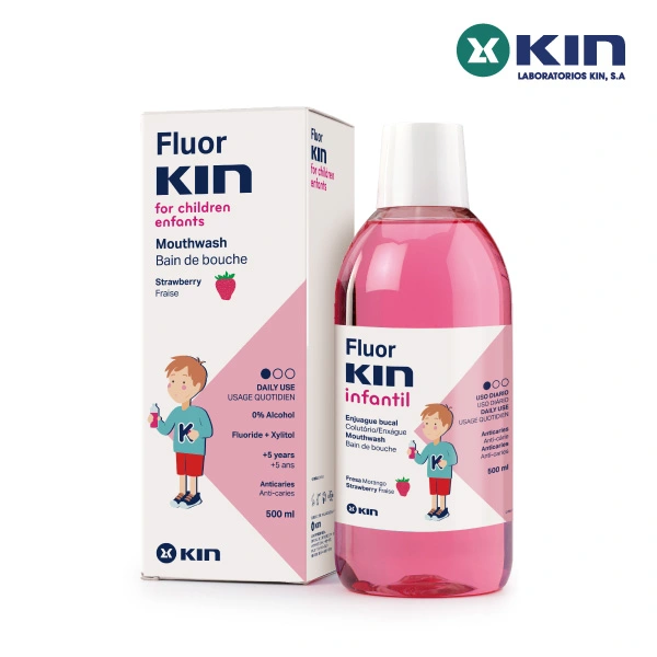 FLUORKIN INFANTIL - NƯỚC SÚC MIỆNG CHO TRẺ EM TRÊN 5 TUỔI