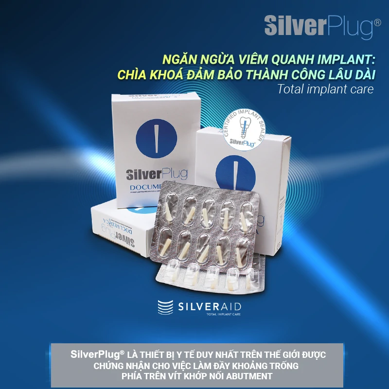 SILVERPLUG - VẬT LIỆU BỊT LỖ VÍT ABUTMENT