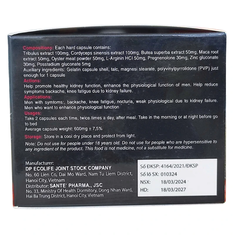SANTE' EXTRA - THỰC PHẨM BẢO VỆ SỨC KHỎE