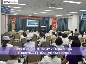 Tổng kết hội thảo ngày viêm da cơ địa thế giới 2026 tại Bệnh viện Nhi Đồng 1