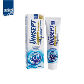 Kem đánh răng Unisept Implants – Kem đánh răng hàng ngày cho người cắm Implant (100ml)