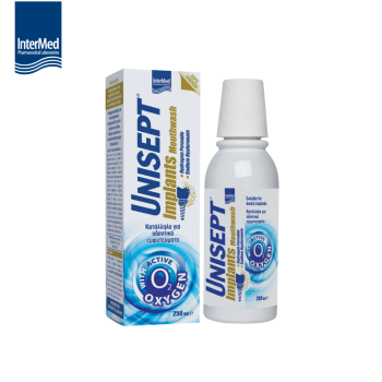 Nước súc miệng Unisept Implants - Chuyên biệt dùng hàng ngày cho người cắm Implant (250ml)