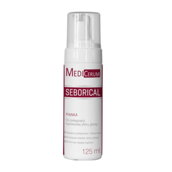 Bọt gội Medicerum Seborical chăm sóc da dầu tiết bã nhờn và gàu (125 ml)
