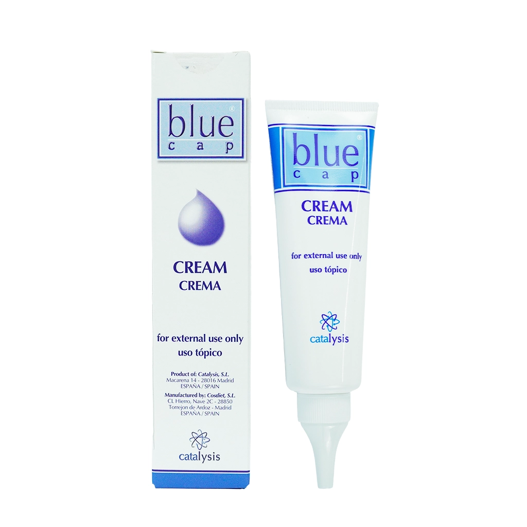 Blue Cap Cream kem bôi cải thiện viêm da cơ địa, tiết bã, chàm sữa ở trẻ em (50g)