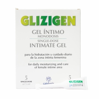 Glizigen Single-Dose Intimate Gel làm ẩm và chăm sóc da vùng kín chuyên sâu (5 tuýp x 5ml)