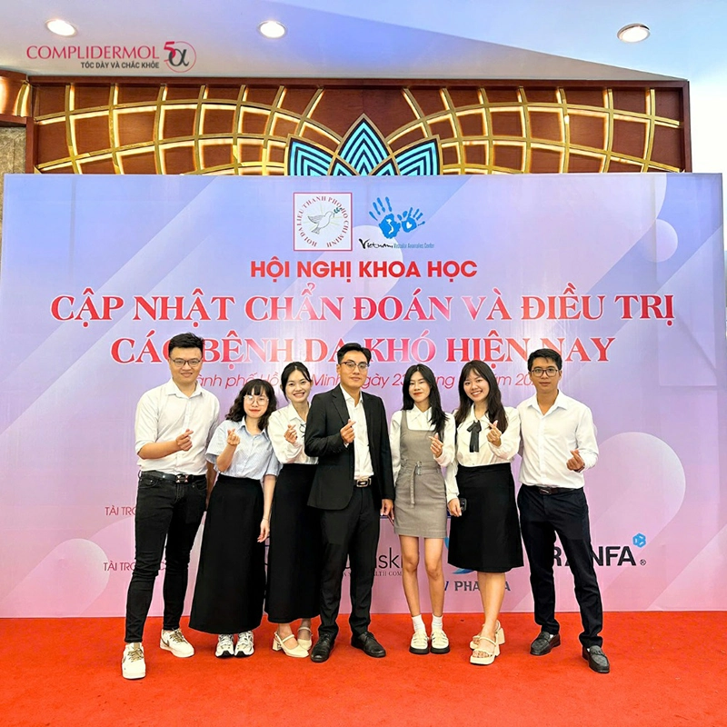 Complidermol 5 Alpha đồng hành cùng hội nghị da liễu 23/02/2025