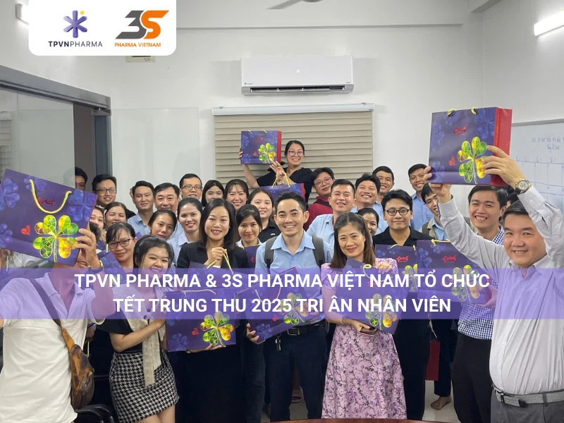 TPVN Pharma & 3S Pharma Việt Nam tổ chức Tết Trung Thu 2025 tri ân nhân viên